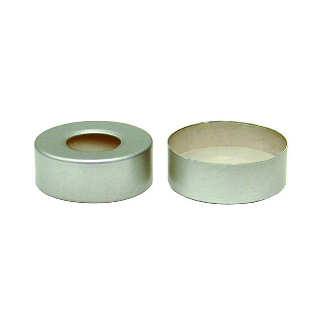 Chromatography Research Supplies 20 mm Aluminum Crimp Cap w/ Septum 2 (100/pk)